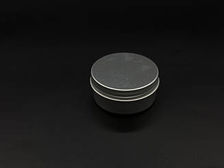Баночка косметична алюмінієва. 52x20мм 30грам