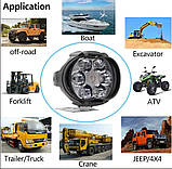 ДОДАТКОВА 6 LED лампа Водонепроникна допоміжна фара Зовнішній прожектор, фото 2