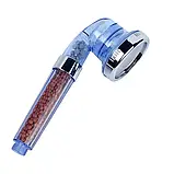 Насадка для душу Shower Led з світлодіодним підсвічуванням і керамічним фільтром очисником води, фото 4