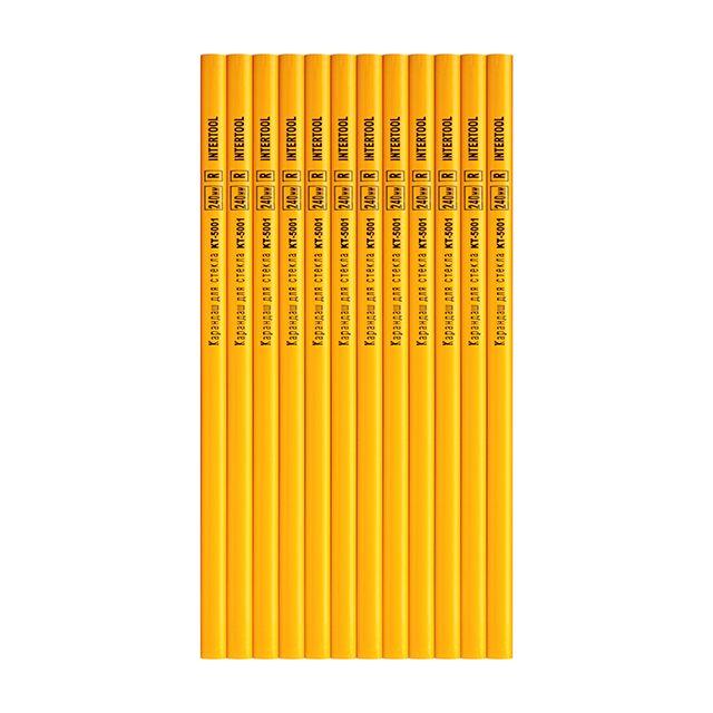 Олівець для скла 12 шт. INTERTOOL KT-5001