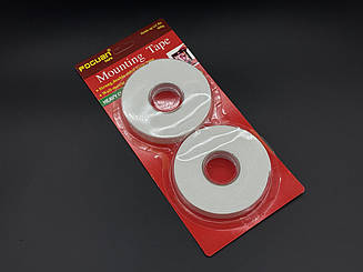 Двостороння монтажна стрічка упаковка 2 рулона.