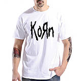Футболка з принтом Rock Band "Korn" 1, фото 3