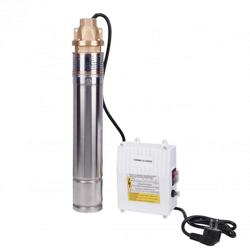 Насос заглибний вихровий Thermo Alliance 3SKM-100 0,75 кВт з пультом, фото 1