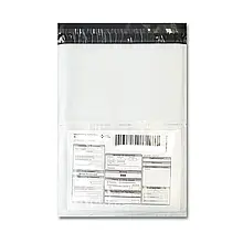 Кур'єрський пакет з карманом 240 х 320 - А4 (100 шт.)