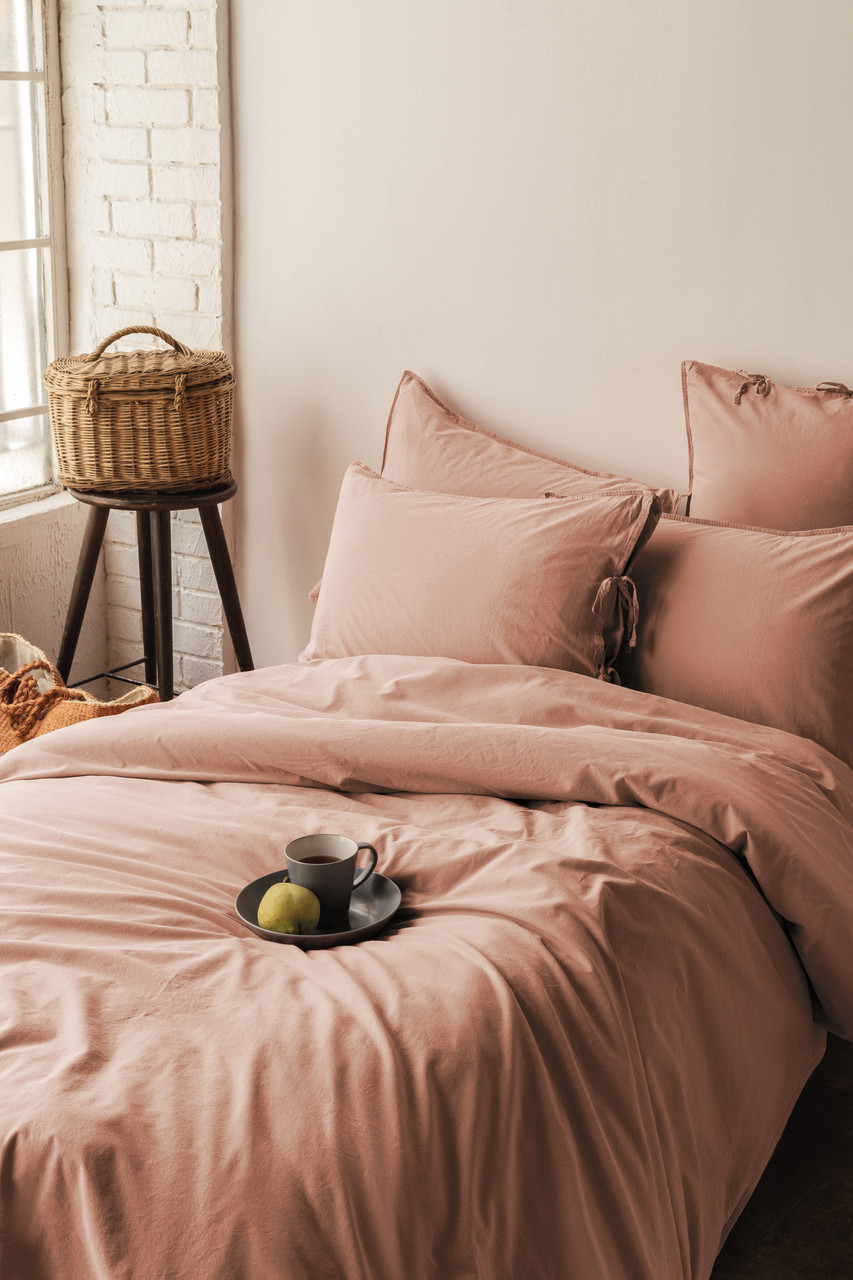 Постільна білизна Issimo Savanna Poplin 200 х 220 см Apricot
