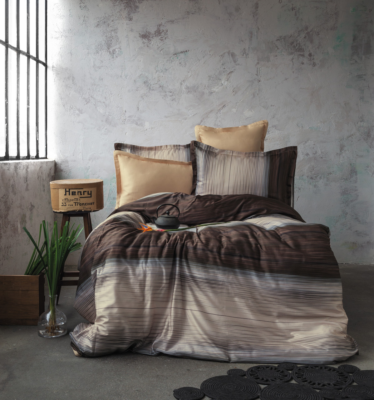 Комплект постільної білизни Issimo Digital Satin 200х220 см Gerard