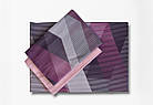 Комплект постільної білизни Issimo Digital Satin 200х220 см Helix Purple, фото 5