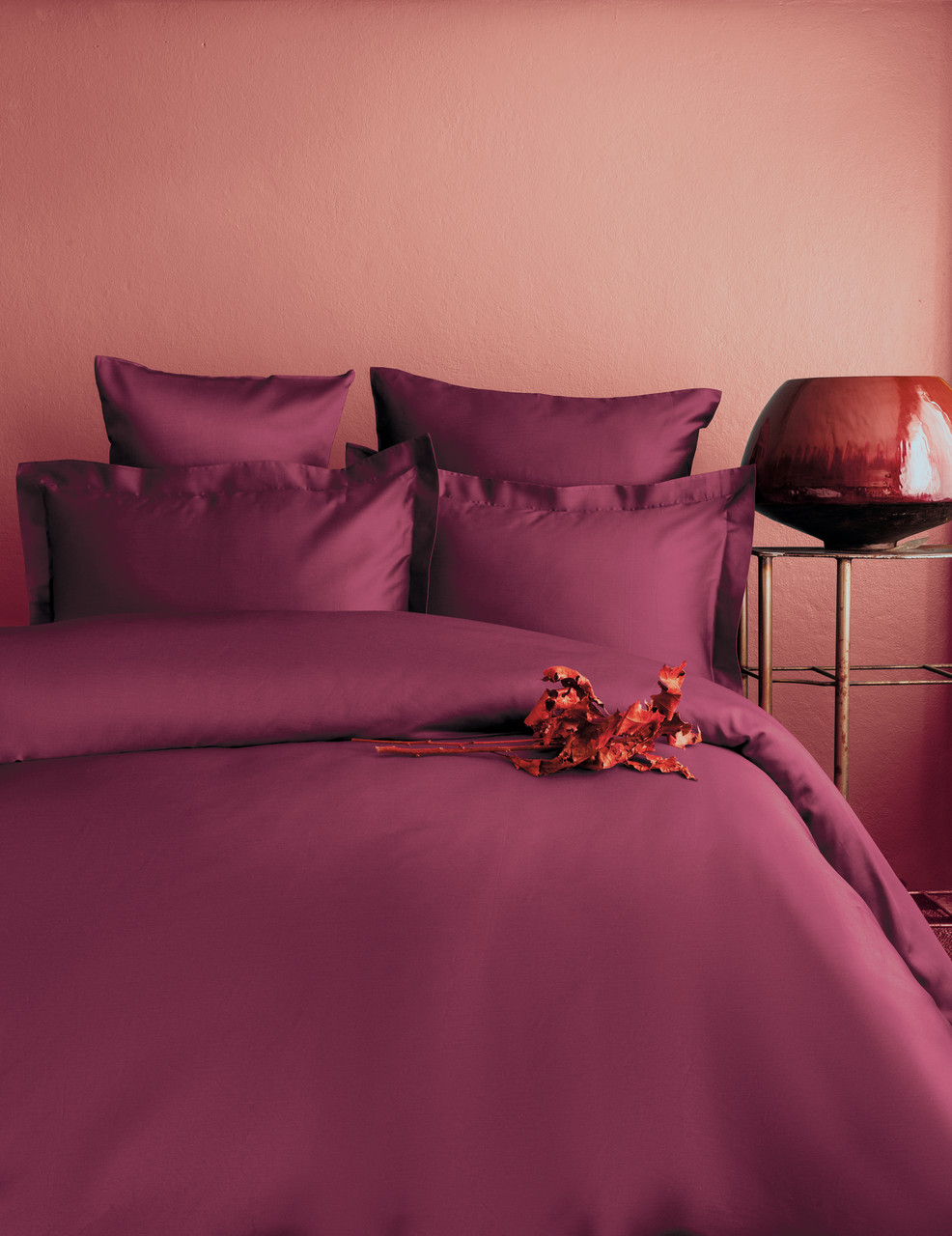 Комплект постільної білизни Issimo Simply Satin 200х220 см Cherry Rot