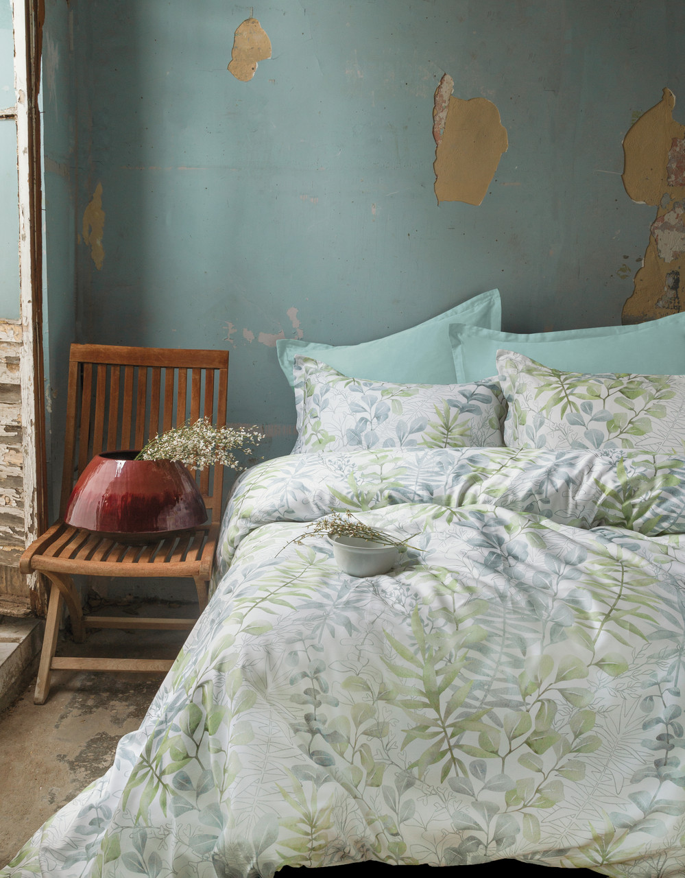 Комплект постільної білизни Issimo Coton Satin 200х220 см Occale Green