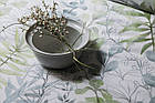 Комплект постільної білизни Issimo Coton Satin 200х220 см Occale Green, фото 4