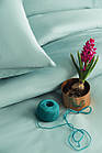 Комплект постільної білизни Issimo Simply Satin 200х220 см Mint Blue, фото 4