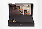 Комплект постільної білизни Issimo Simply Satin 200х220 см  Fume, фото 5