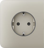 SideCover (basic) [type F] ivory Бічна панель для вбудованої розетки