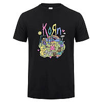 Футболка з принтом Rock Band "Korn" 3