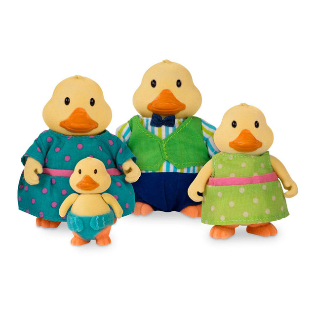 Ігровий набір фігурок Li'l Woodzeez Сім'я Качок 6259
