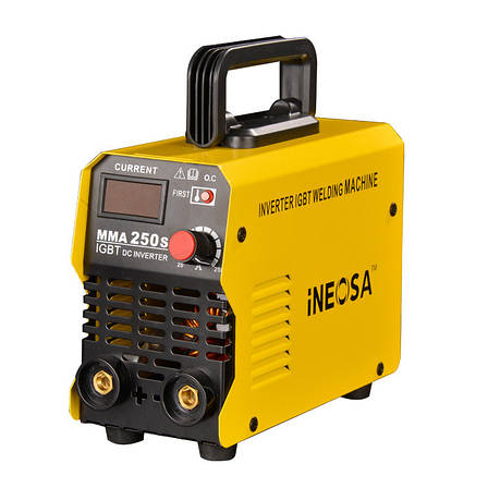 Інверторний зварювальний апарат Ineosa MMA-250S — професійний MMA-зварювач для ручного дугового зварювання, фото 1