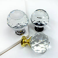 Меблева ручка кристал Fruit хром