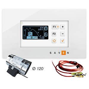 Автоматичний оптимізатор горіння SAVEN AutoBurn WT-120 з датчиком відкриття дверцят