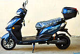 Електричний мопед Corso Aviator TR-972670 (1) + 1 ЯЩИК АКУМ, двигун 1500W, акумулятор 72V/23Ah, в коробці, фото 10