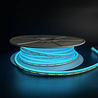 Неонова стрічка  5×11mm 12V 11W/m IP65 блакитний лід (ціна 1м)