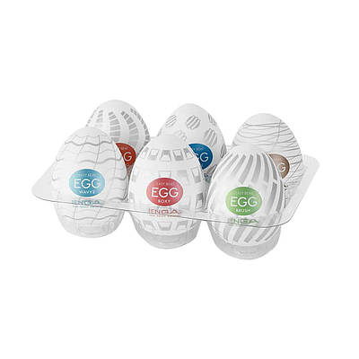 Набір яєць-мастурбаторов Tenga Egg New Standard Pack (6 яєць)