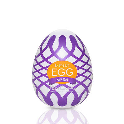 Мастурбатор-яйце Tenga Egg Mesh з сітчастим рельєфом