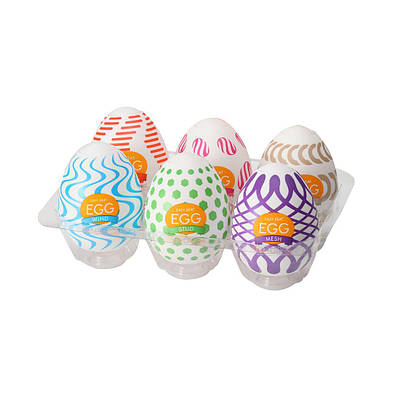 Набір яєць-мастурбаторов Tenga Egg Wonder Pack (6 яєць)