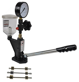 Тестер тиску дизельних форсунок Bass Polska 3640, манометр 0-40 МПа, з важелем, тестер тиску форсунок, тестер тиску форсунок