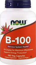 Харчова домішка NOW Foods B-100 100 Caps