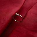Кільце "Love" в червоному золоті з фіанітом
к06797 Zipexpert ZIPEXPERT, фото 5