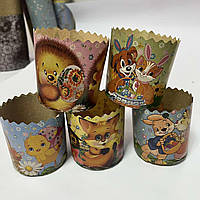 Паперова форма для пасхи Україна Дитячі 70*78 мм (150 г) 1 шт