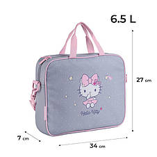 Шкільна текстильна сумка Kite HK25-589-1 Hello Kitty, фото 3