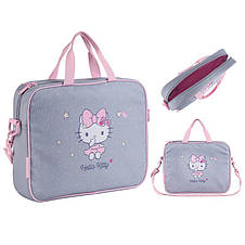 Шкільна текстильна сумка Kite HK25-589-1 Hello Kitty, фото 4