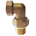Згін-американка 1 1/4" кутовий Valve JG, латунь, фото 5