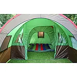 Намет Шатер тунельний чотиримісний тандемні намети висота 2 м, фото 5