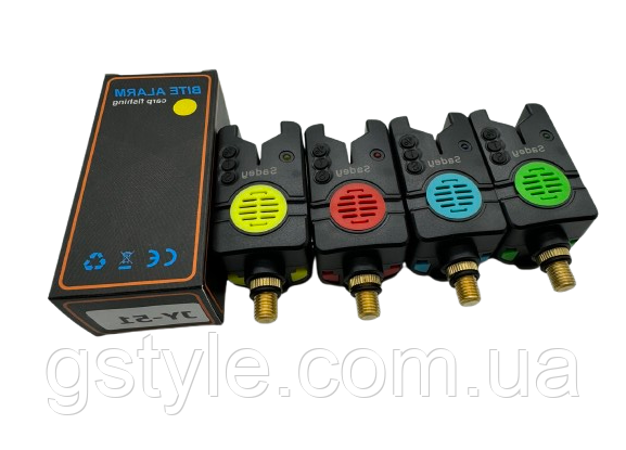 Сигналізатор клювання Bite Alarm J-51 жовтий