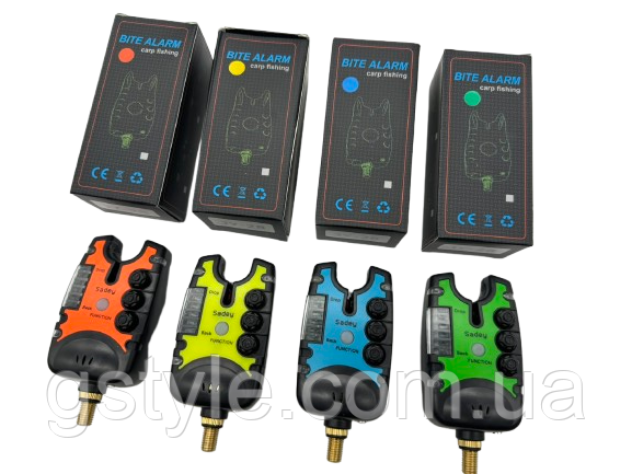 Сигналізатор Bite Alarm JY-28 жовтий