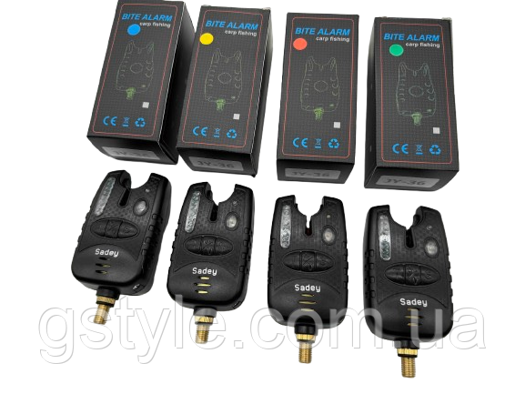Сигналiзатор Bite Alarm JY-36 жовтий, фото 1