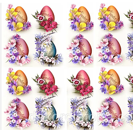 Цукрові картинки Пасхальні