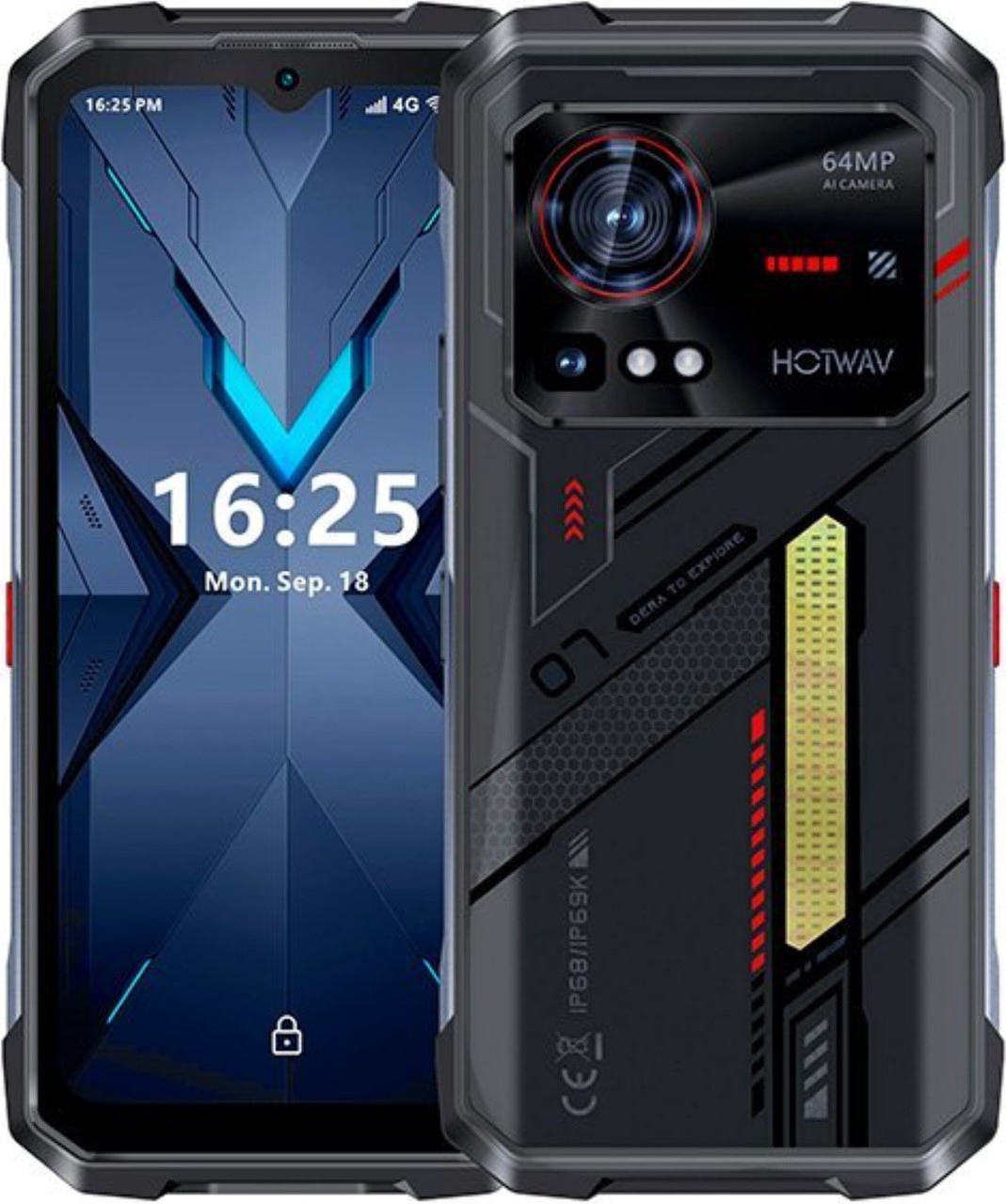 HOTWAV Hyper 7 5G 8/256GB Black Гарантія 1 Рік (*CPA -3% Знижка)_L