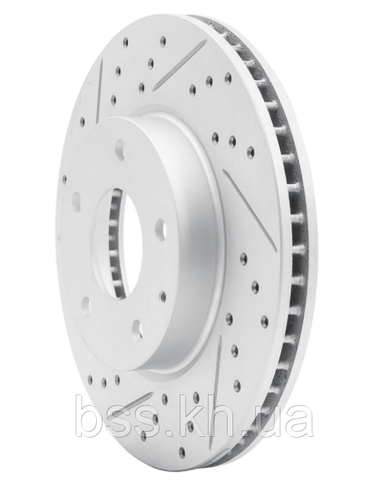 Диск гальмівний передній R1 Concepts Carbon Geomet для Mazda 3 / CX-3 295*25