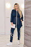 Костюм прогулянковий з лампасами в кольорах 8596, фото 4