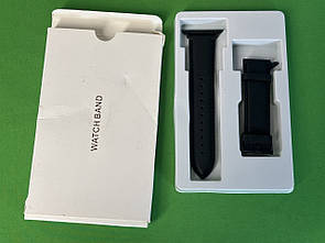 Ремінець, браслет для годинника, Шкіра сумісний з Apple Watch Чорний