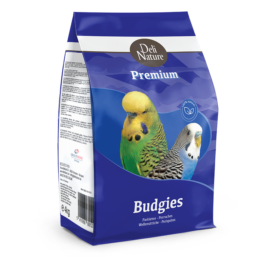 Deli Nature Premium BUDGIES Повнораціонний преміум корм для хвилястих папуг 1 кг.