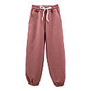 Підліткові спортивні штани з лампасами для дівчинки двунитка, фото 2