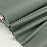 Ранфорс однотонного кольору, сухий евкаліпт, ширина 240 см № N-0074-126, фото 2