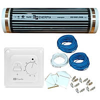 Enerpia Комплект теплої підлоги з терморегулятором Castle 5.16 (6,0 м2)