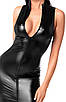 Платье Noir Handmade F337 Powerwetlook midi dress - S, фото 4
