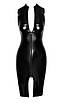 Платье Noir Handmade F337 Powerwetlook midi dress - S, фото 6