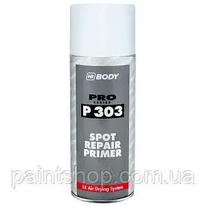 Грунт-наповнювач HB Body Spray P303 Білий 400 мл, фото 1
